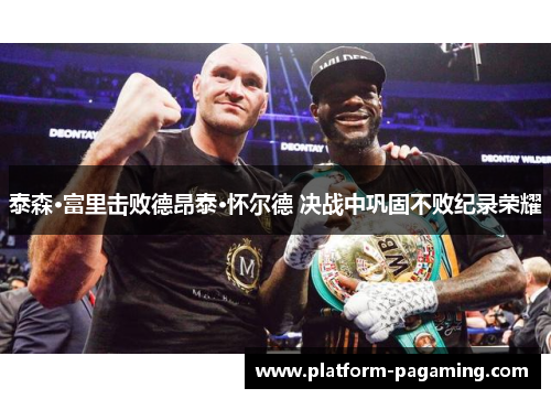 泰森·富里击败德昂泰·怀尔德 决战中巩固不败纪录荣耀